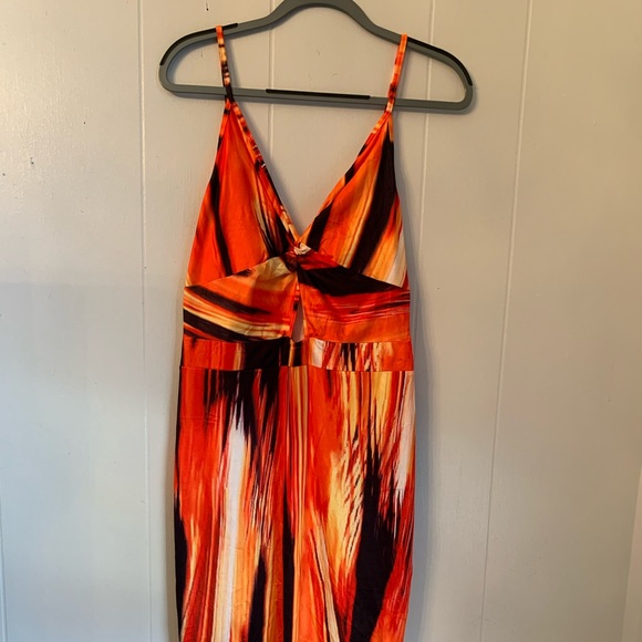 SHEIN SKY Front Twist Tye Dye Dress - Picture 3 of 5